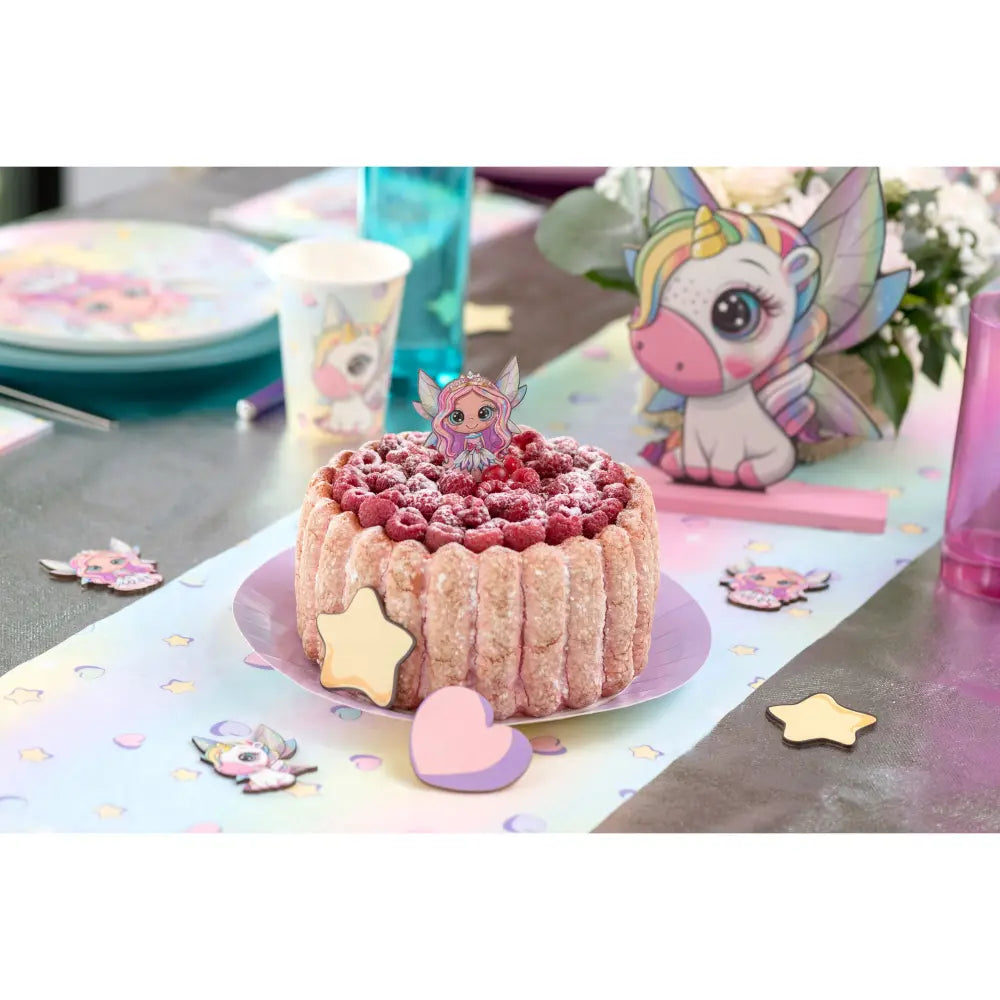 10 Déco à parsemer 5x6cm - P'tite fée