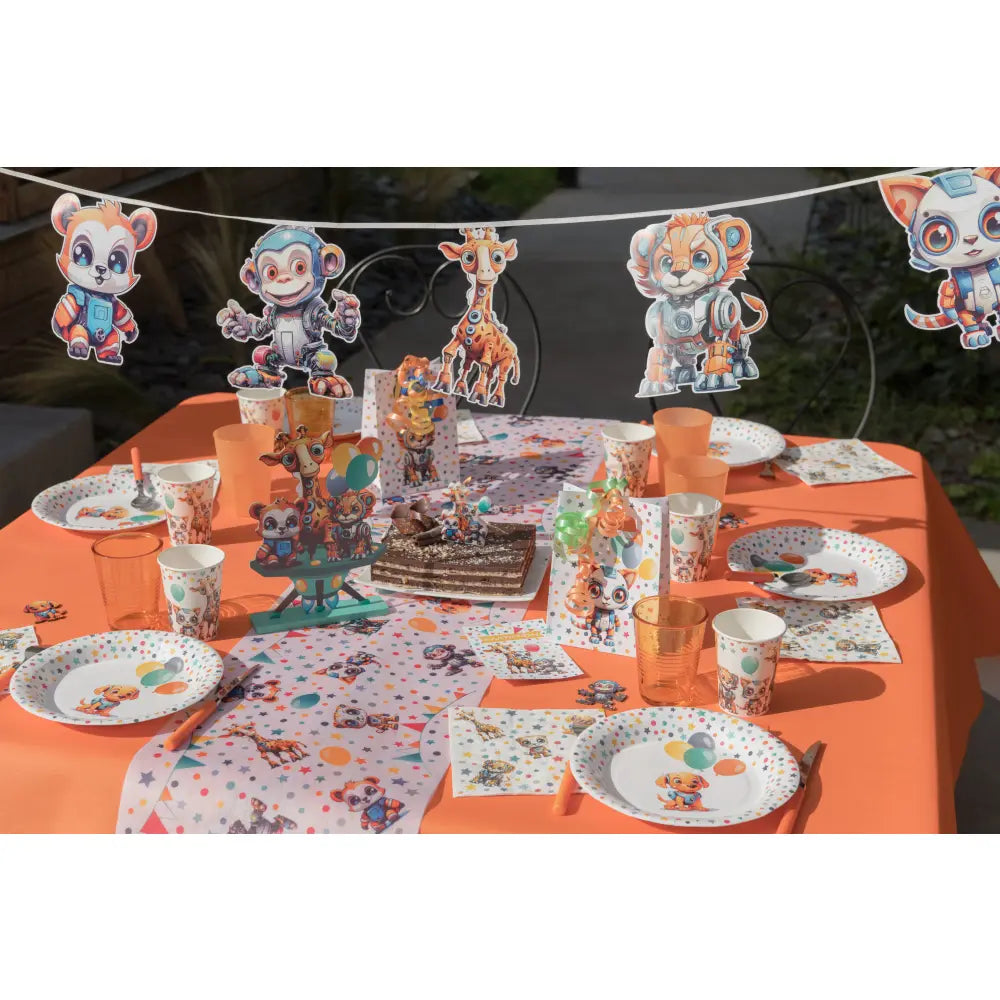 Banderole 3m - Happy cop's Multicolore