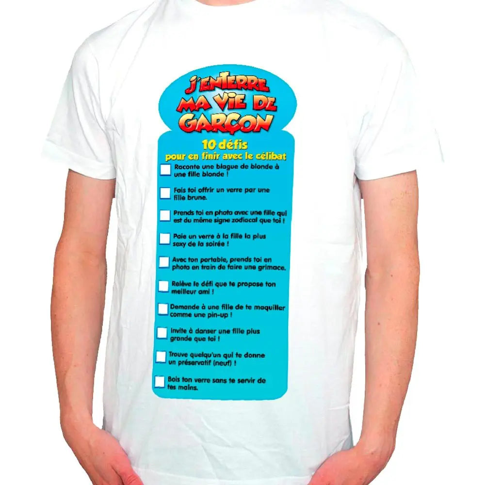 Autocollant - Enterrement Vie de Garçon