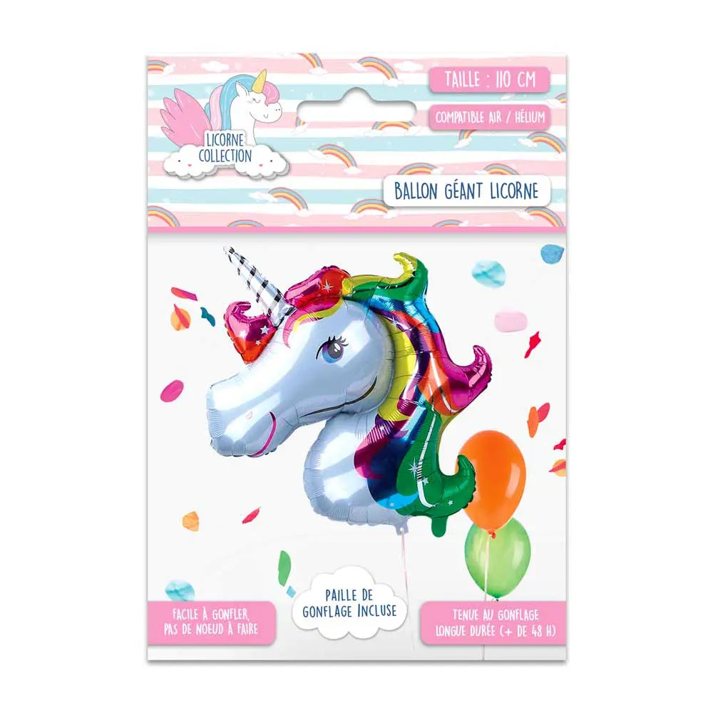 Ballon Alu 110cm - Licorne