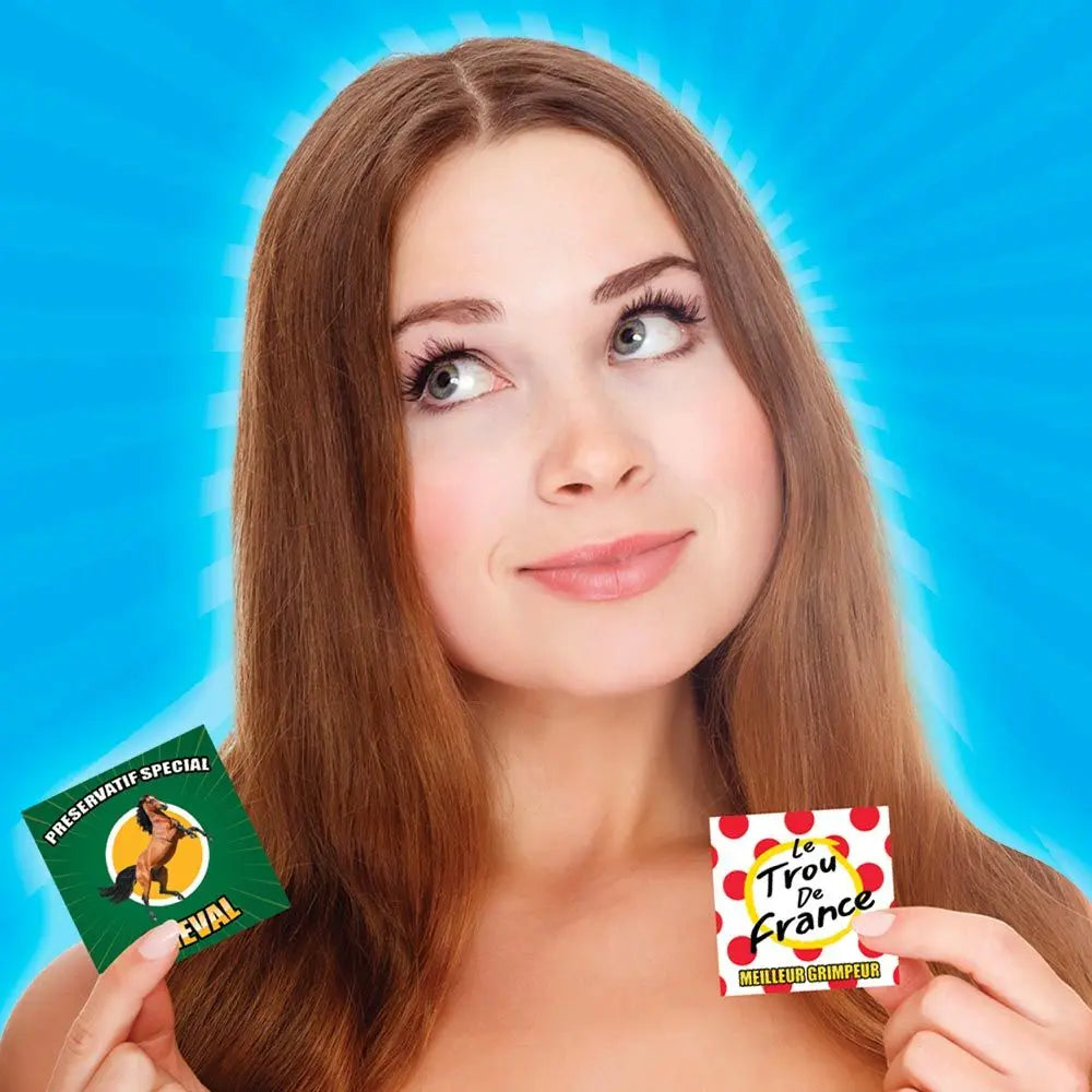 Préservatif Humoristique (Coloris au choix)