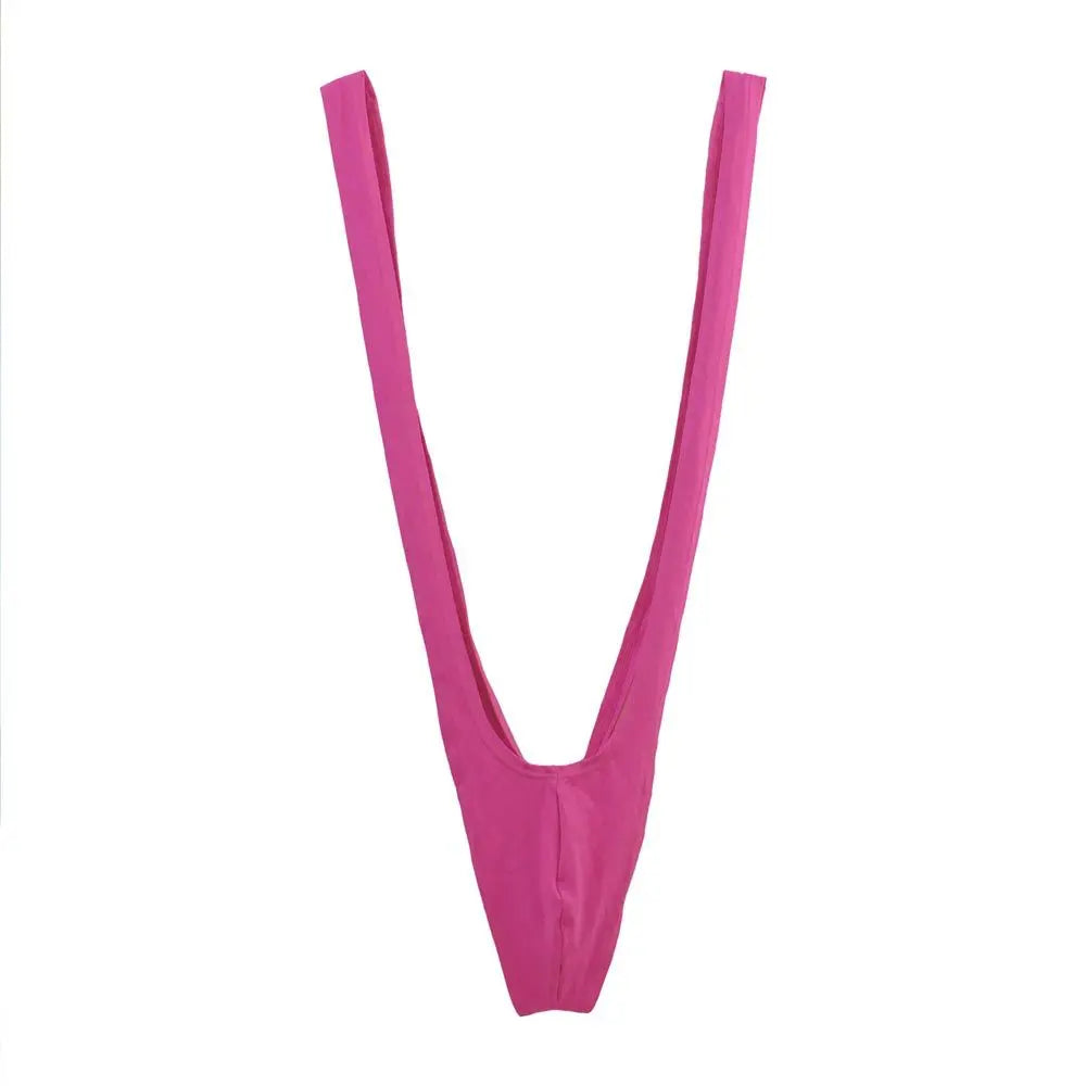 Mankini Rose - Taille Unique