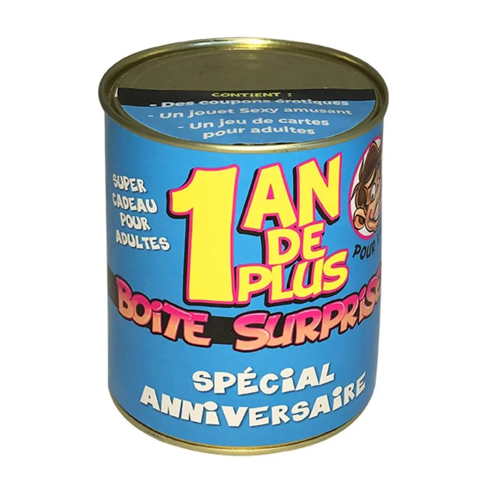 Boite Surprise Homme - Joyeux anniversaire