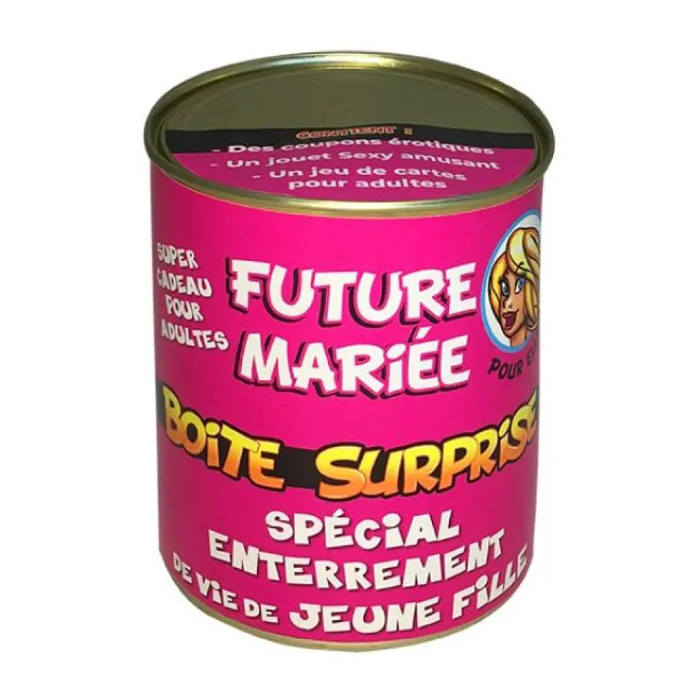 Boite Surprise Enterrement de Vie de Jeune Fille