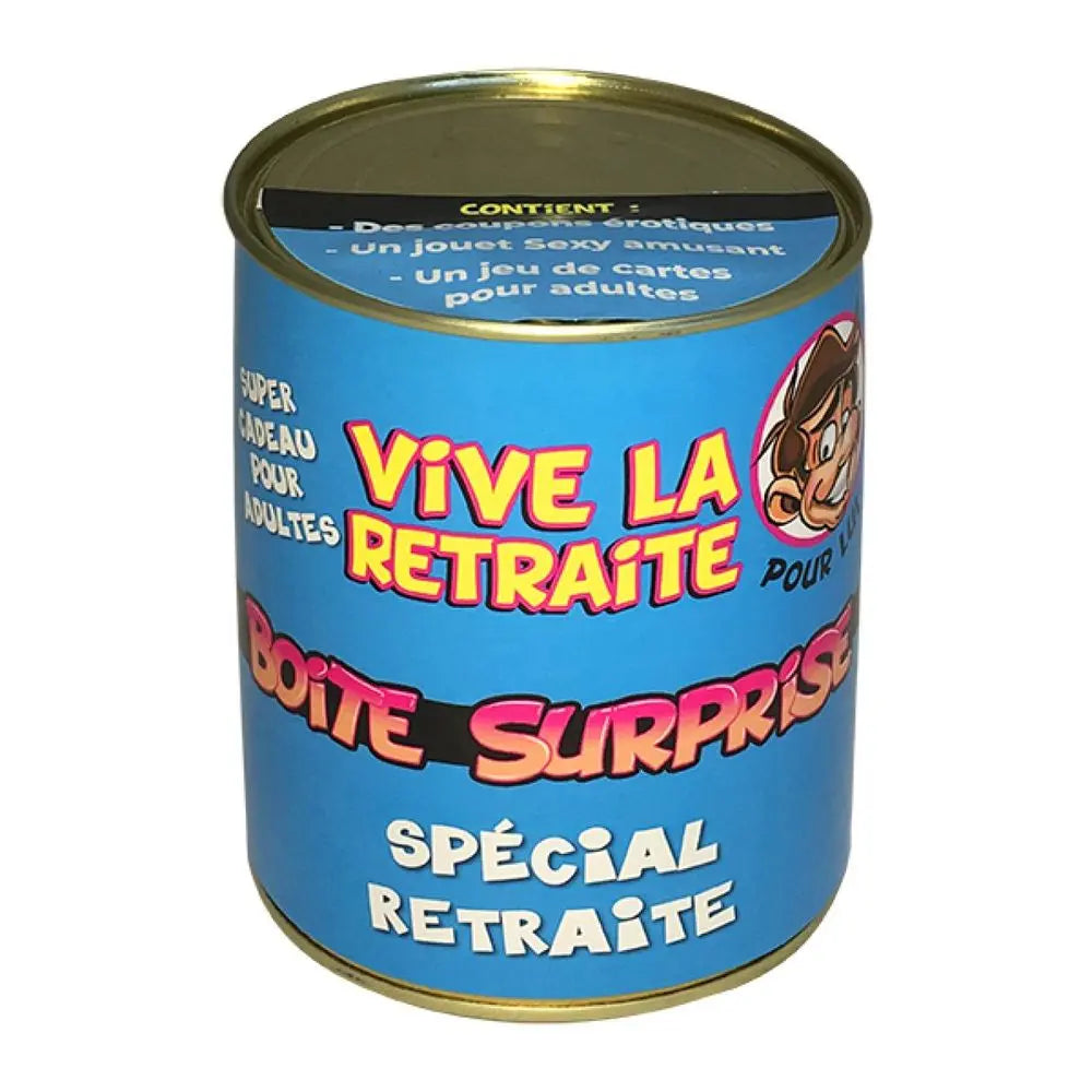 Boite Surprise Homme - Vive la retraite