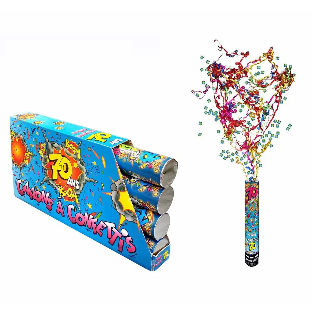 Canon à Confettis "70 ans"