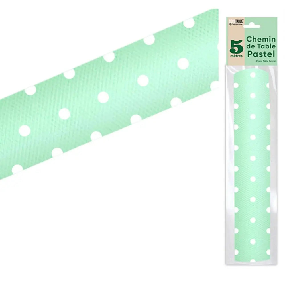 Chemin de Table Pastel - Vert