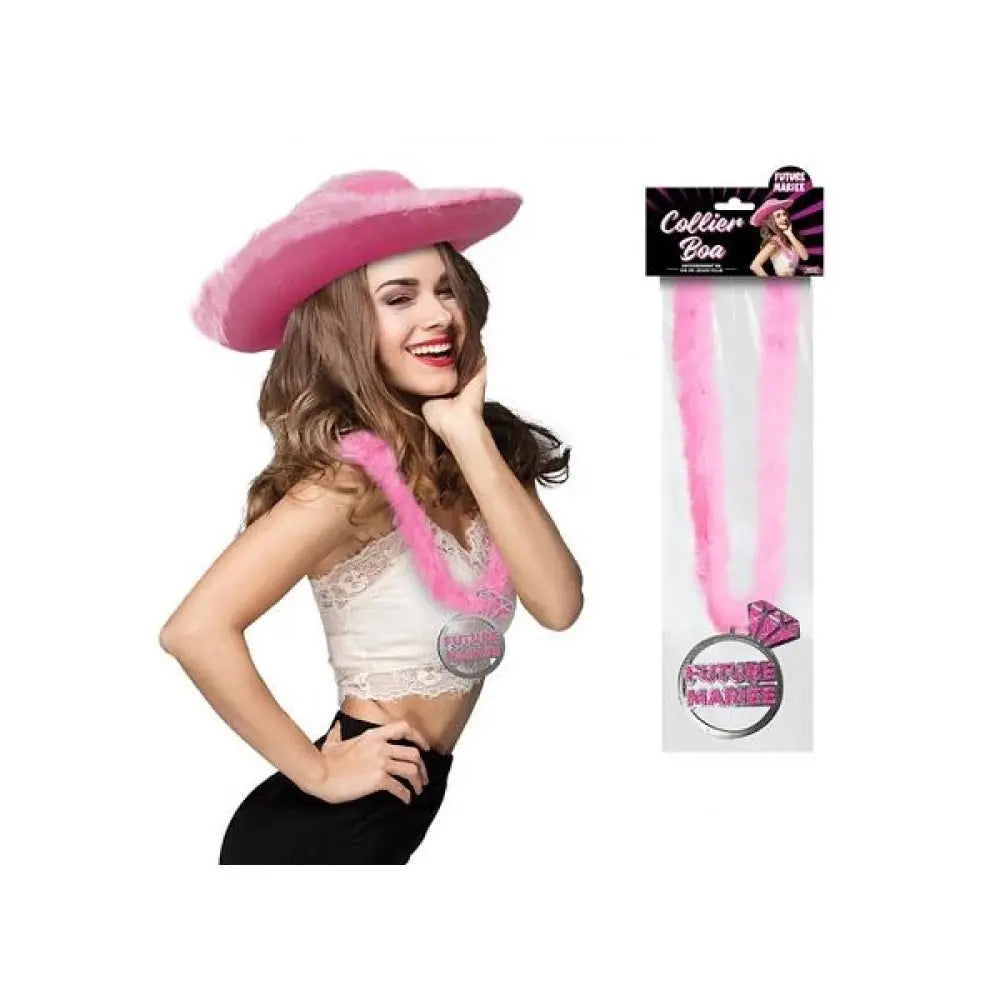 Collier Boa Rose - Miss Future Mariée