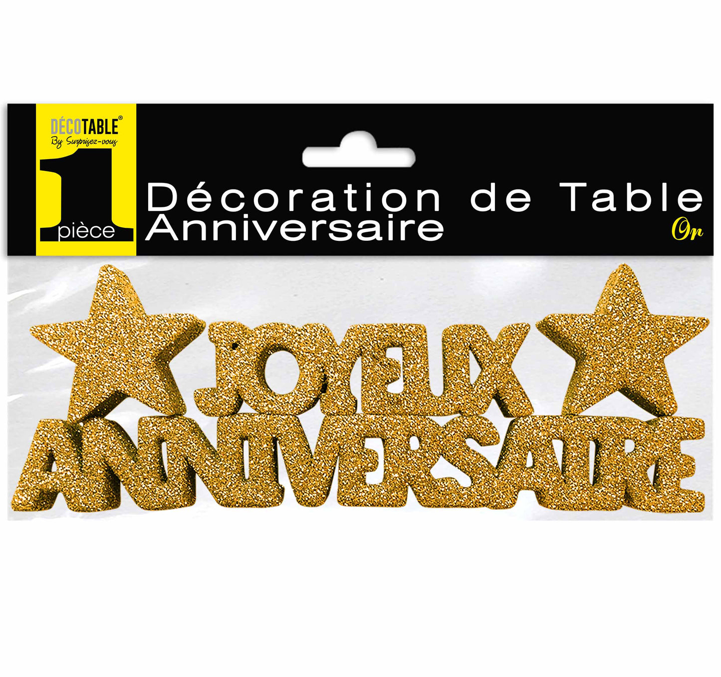 Décoration de Table Joyeux Anniversaire