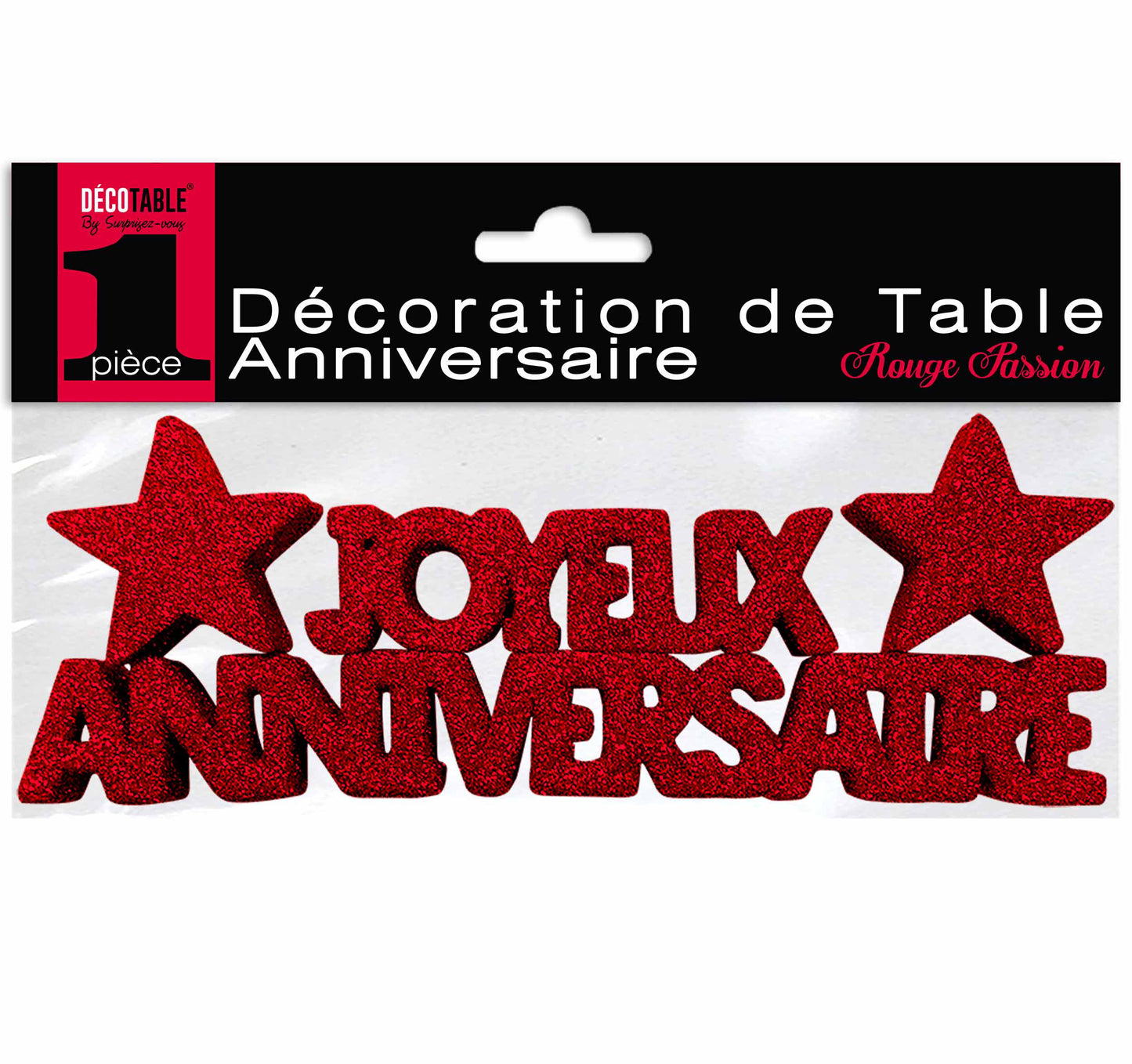 Décoration de Table Joyeux Anniversaire