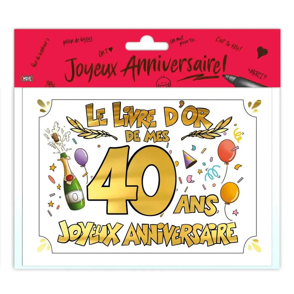 Livre d'Or - 40 Ans