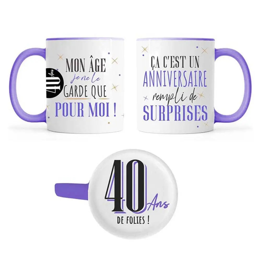 Mug - 40 Ans