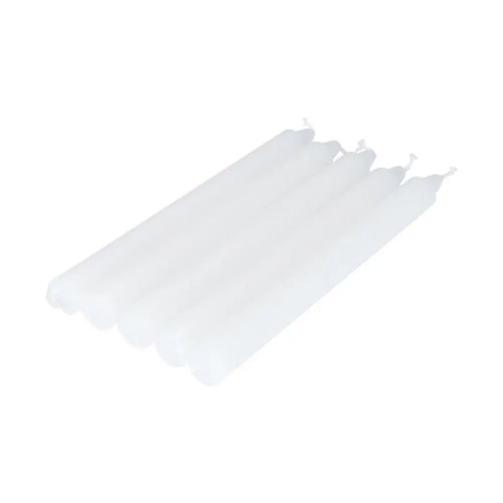 5 Bougies pour Chandelier Blanc - H20cm