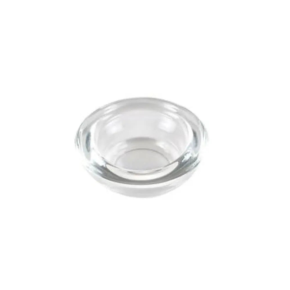Photophore en Verre Transparent pour Bougie Chauffe Plat - Ø7,5 x H2,5cm