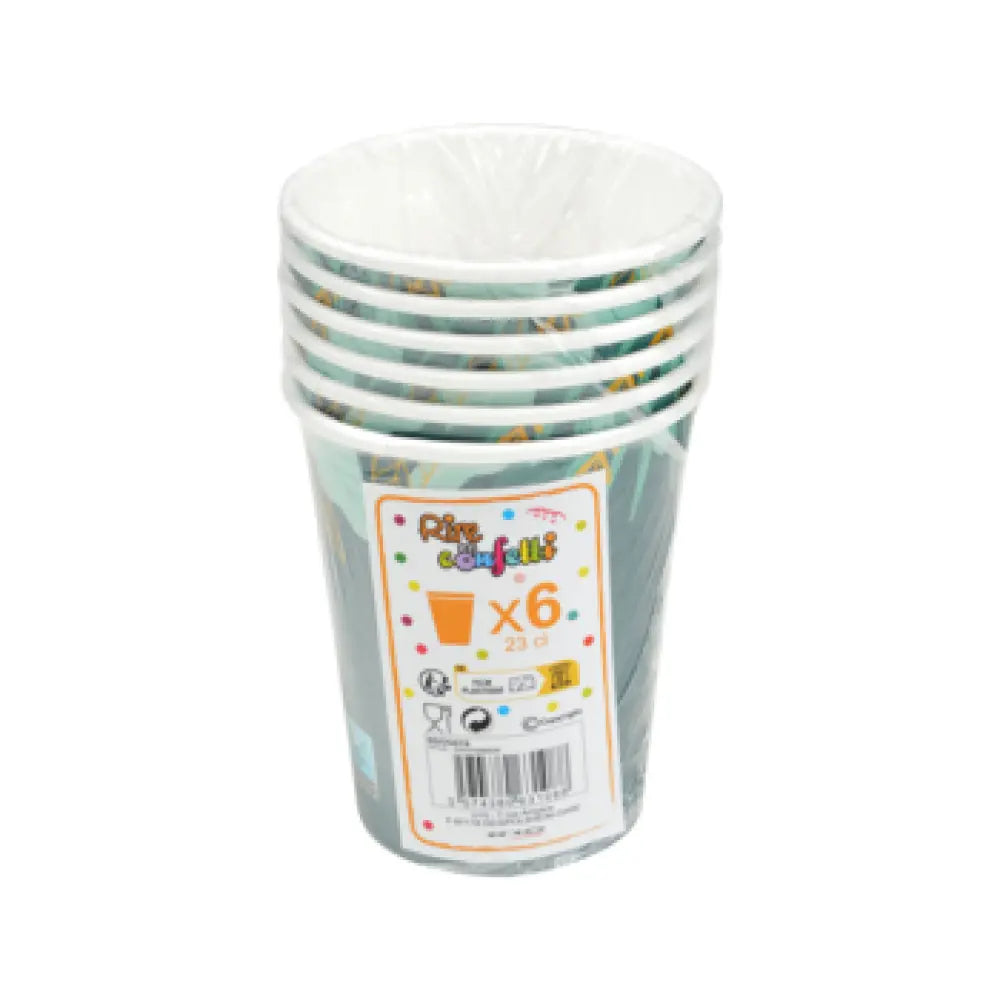 6 Gobelets en Carton 23cl - Koala