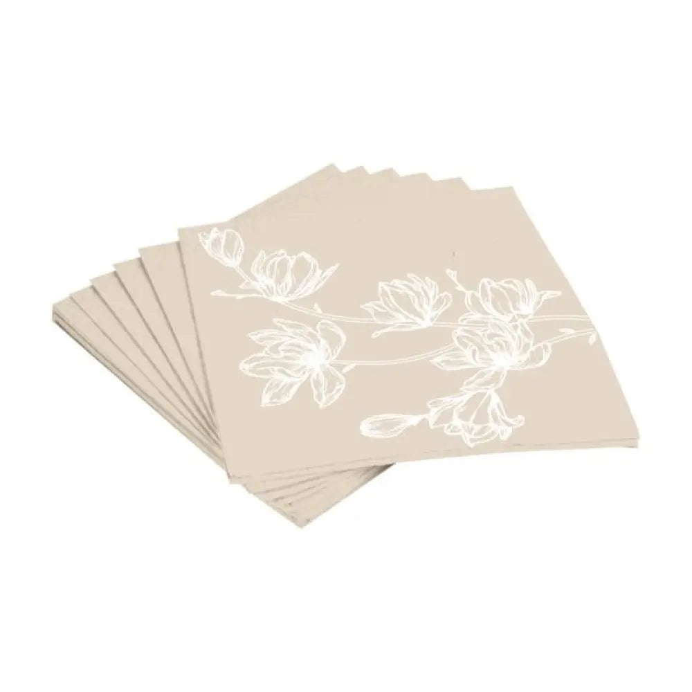 20 Serviettes en Papier 33x33cm - Branche de Cerisier