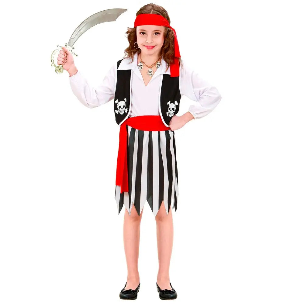 Costume Pirate Fille - 5-7 ans