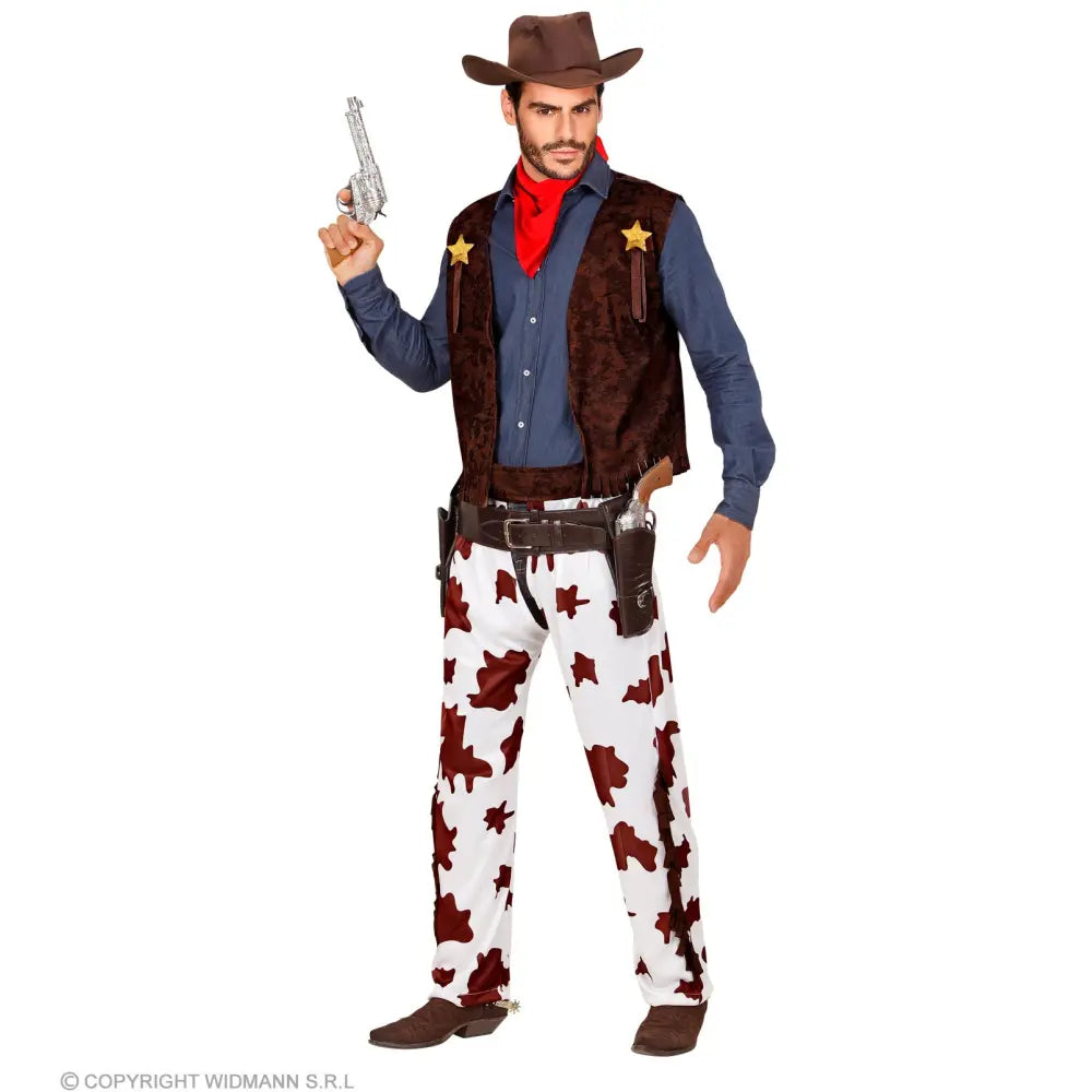 "COWBOY" (gilet, jambières, chapeau, bXL