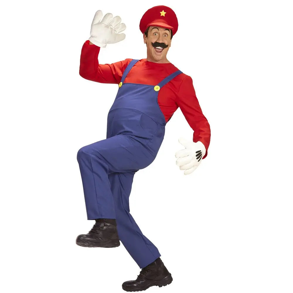Costume Homme Mario Super - 2XL