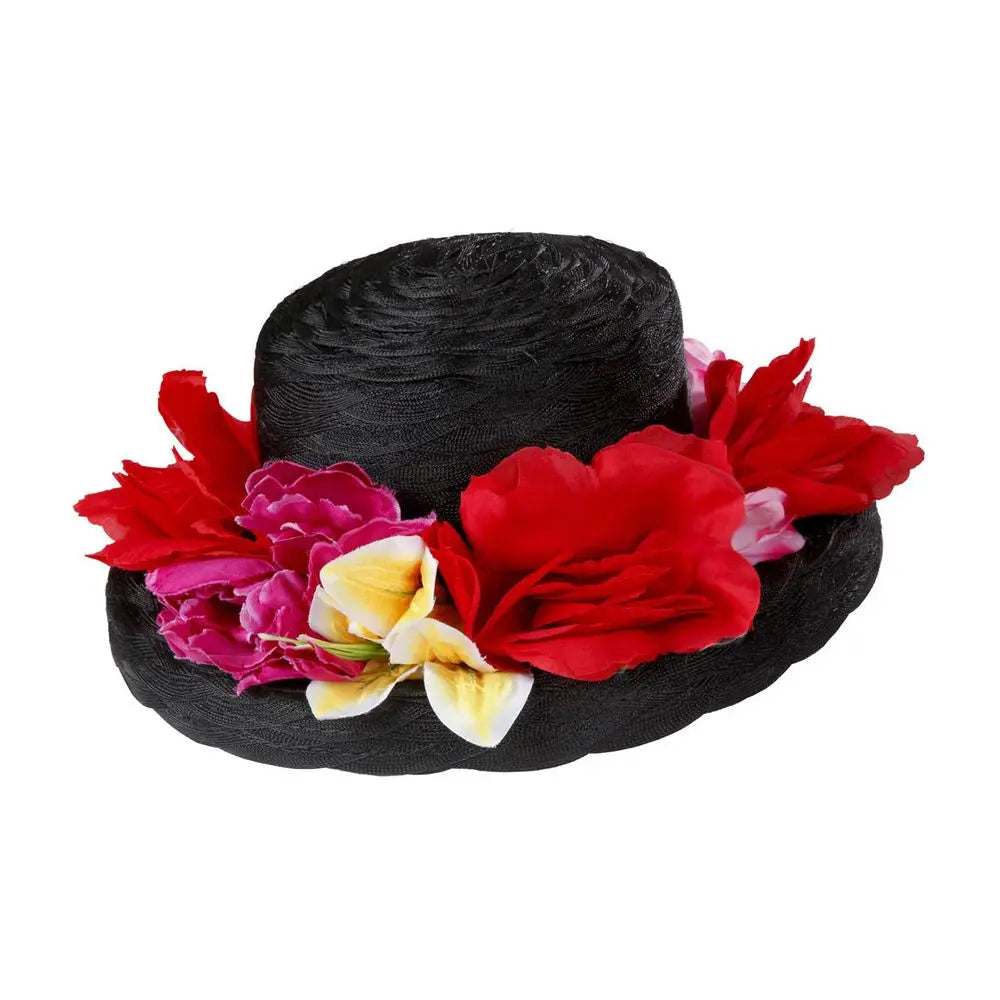 Chapeau "Belle Dame" Fleuri