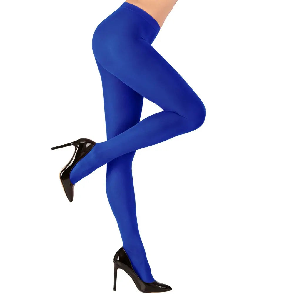 Collant Bleu ''40 den'' - Taille Standard