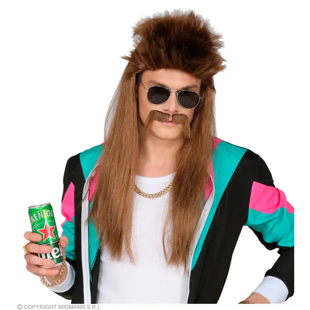 Perruque et Moustache Rustre