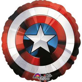 Ballon Alu 71x71cm - Captain America