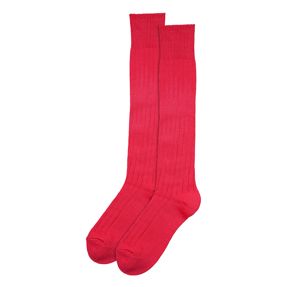 Chaussettes hautes épaisses Rose fluo 41/47