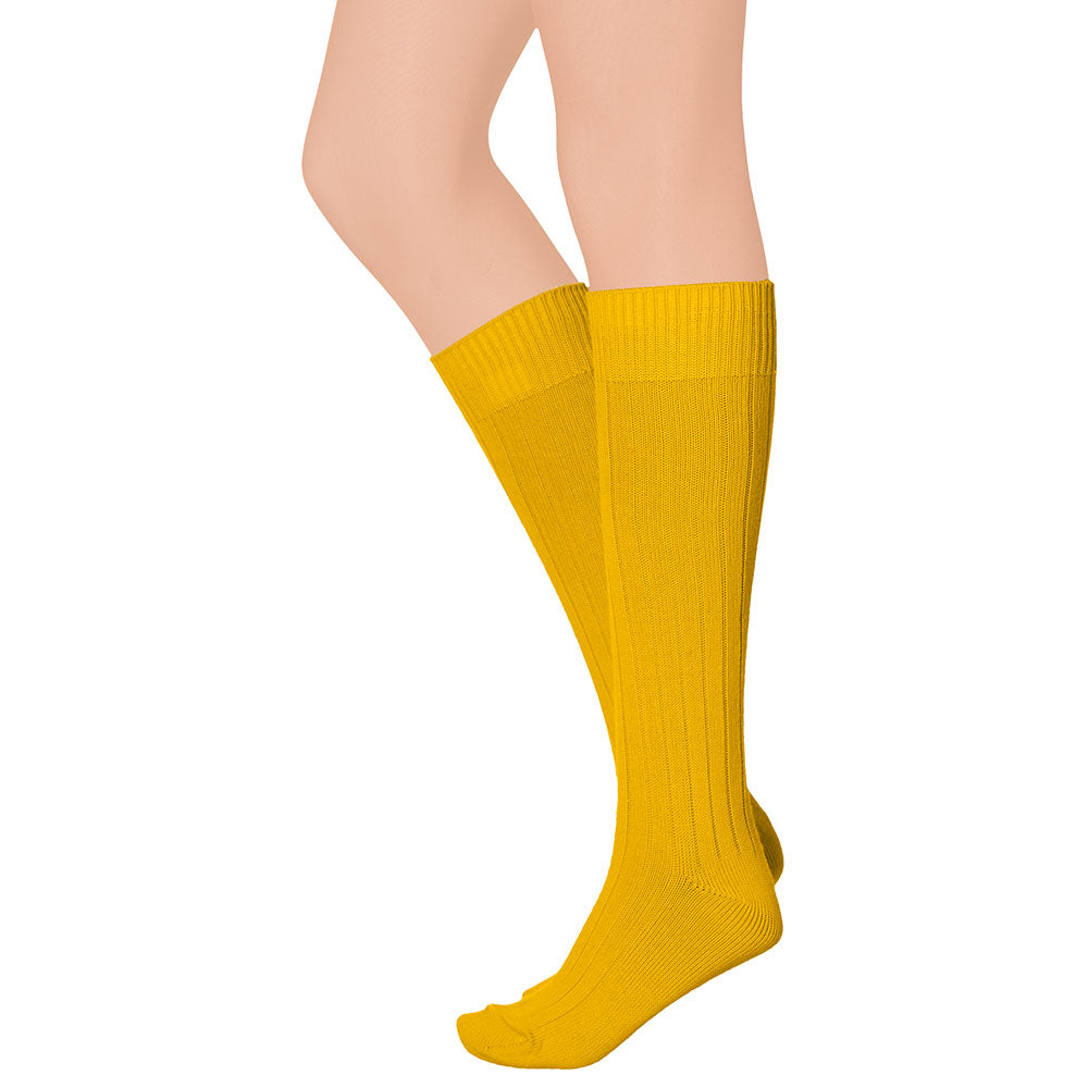 Chaussettes hautes épaisses Jaune 41/47