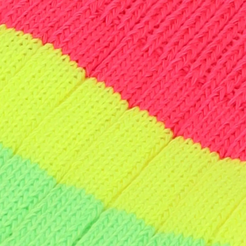 Chaussettes hautes épaisses Rose/Jaune/Vert 41/47