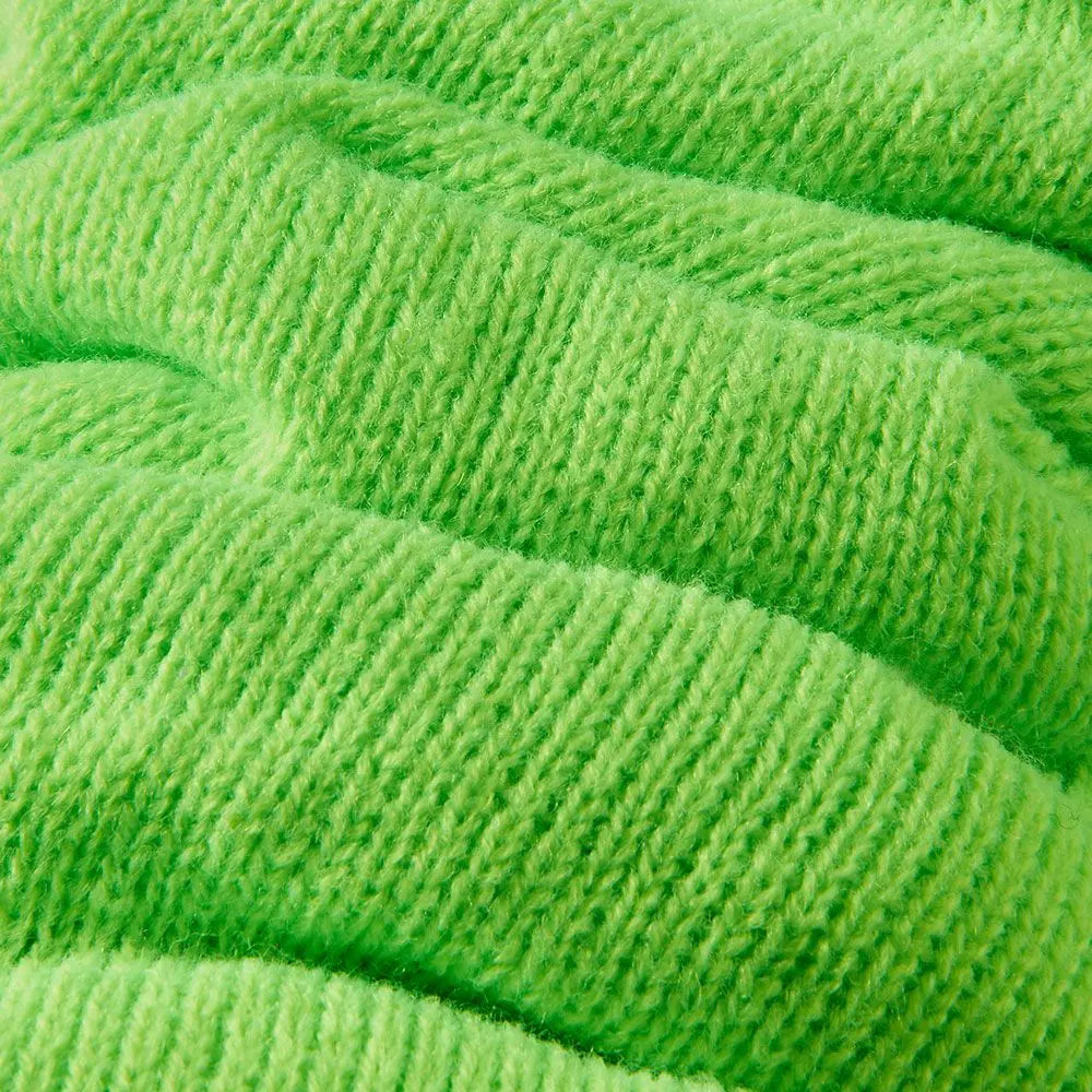 Jambières laine Vert fluo OS