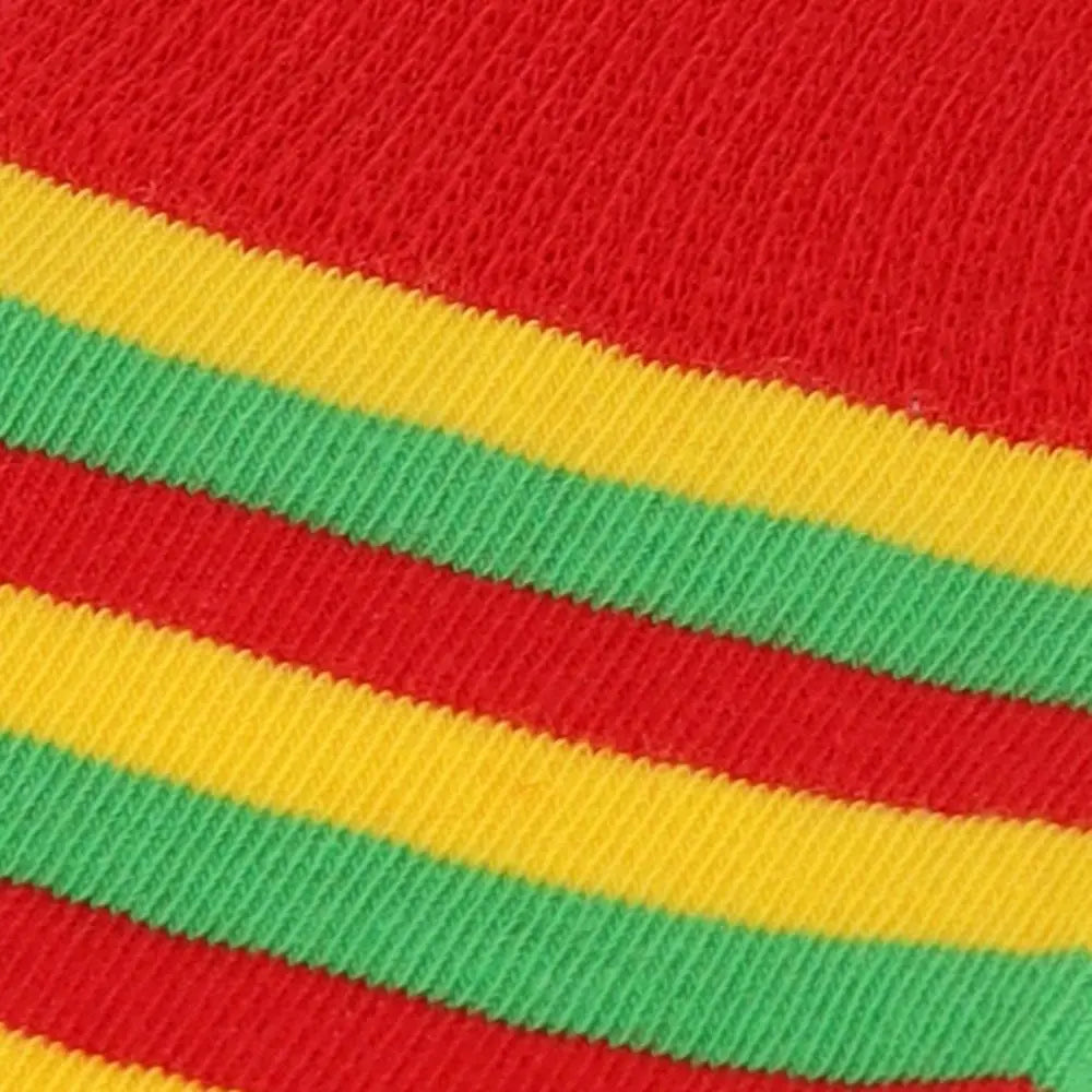 Chaussettes hautes légères Rouge/Jaune/Vert 41/46