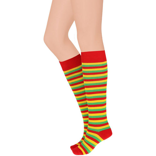 Chaussettes hautes légères Rouge/Jaune/Vert 41/46