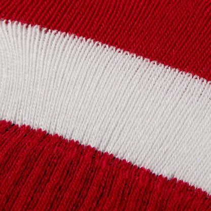 Mitaines laine enfant Rouge/Blanc OS