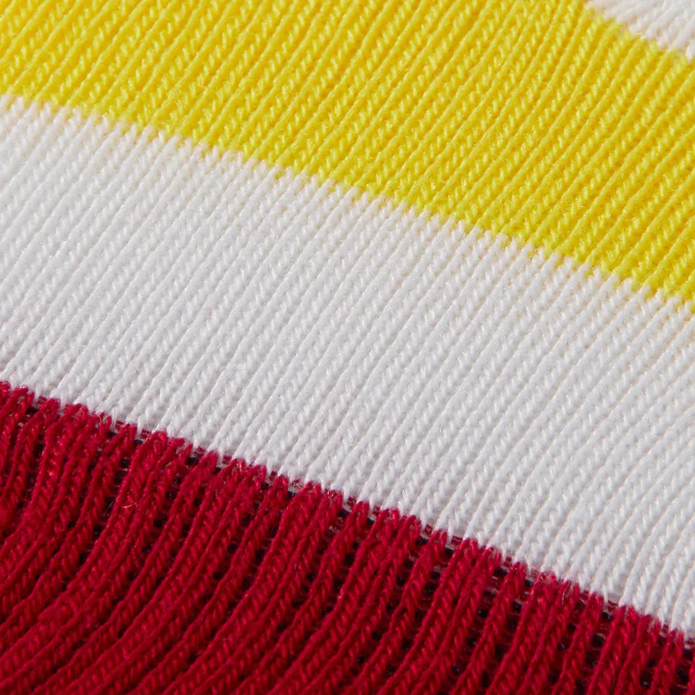 Mitaines laine enfant Rouge/Blanc/Jaune OS