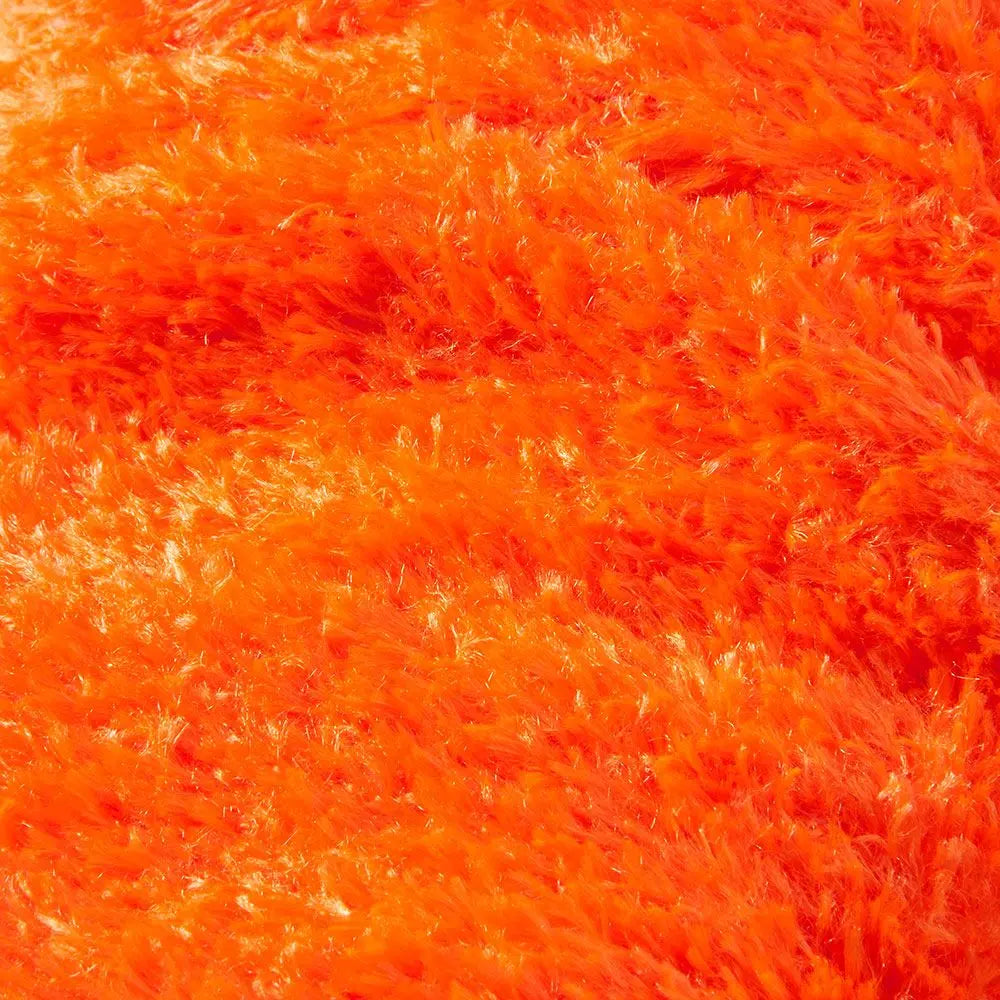 Jambières peluche Orange fluo OS