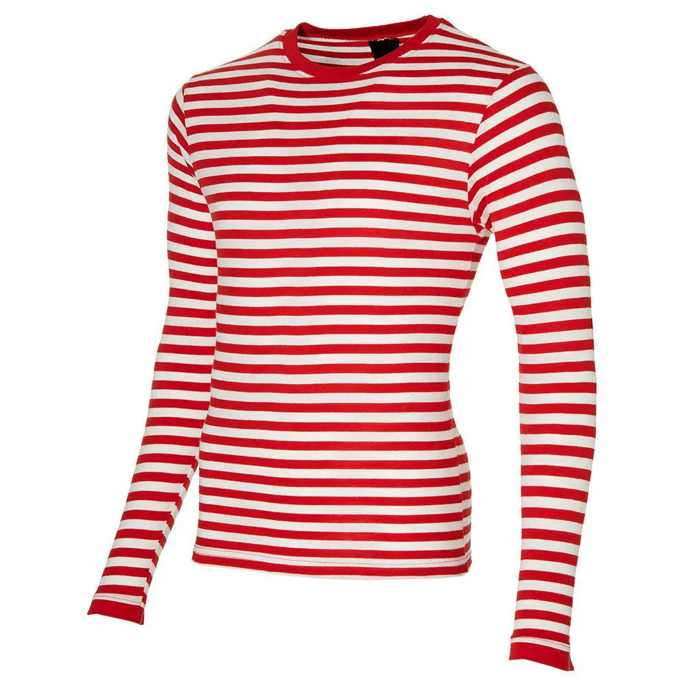 Marinière Rouge/Blanc M