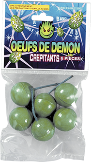 Oeufs De Démon Crépitants