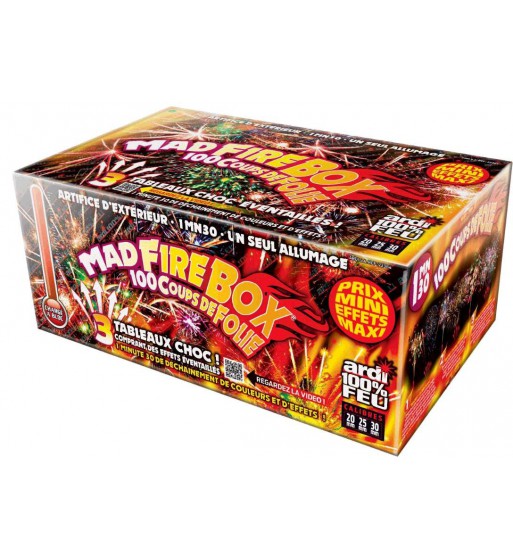 100% FEU - MAD FIRE BOX® 1MIN30