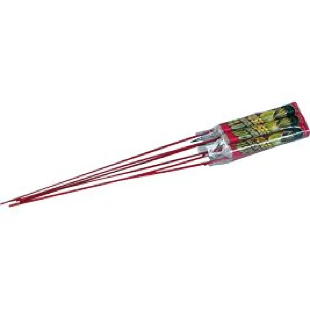 6 Fusées "Parachute Fluo"