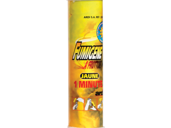 Fumigene frottoir jaune