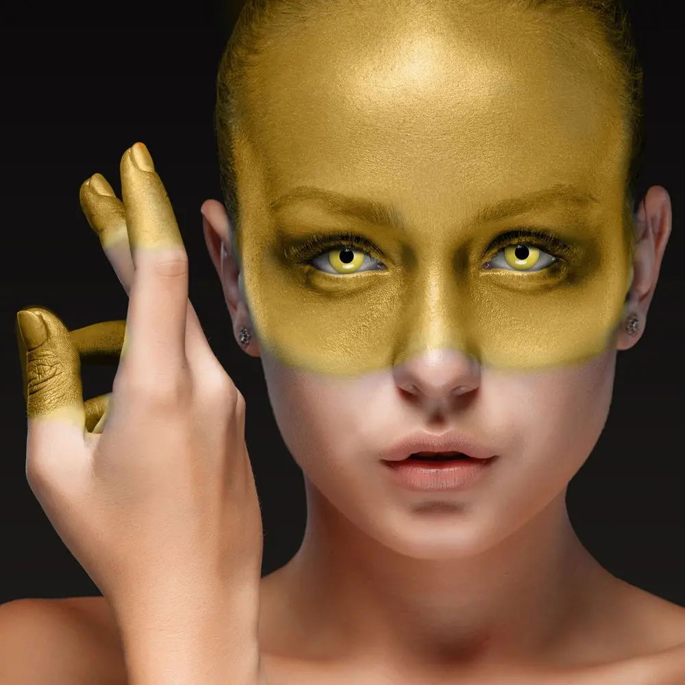 Lentilles Yellow Fear (Peur Jaune) - Jaune - 1 jour