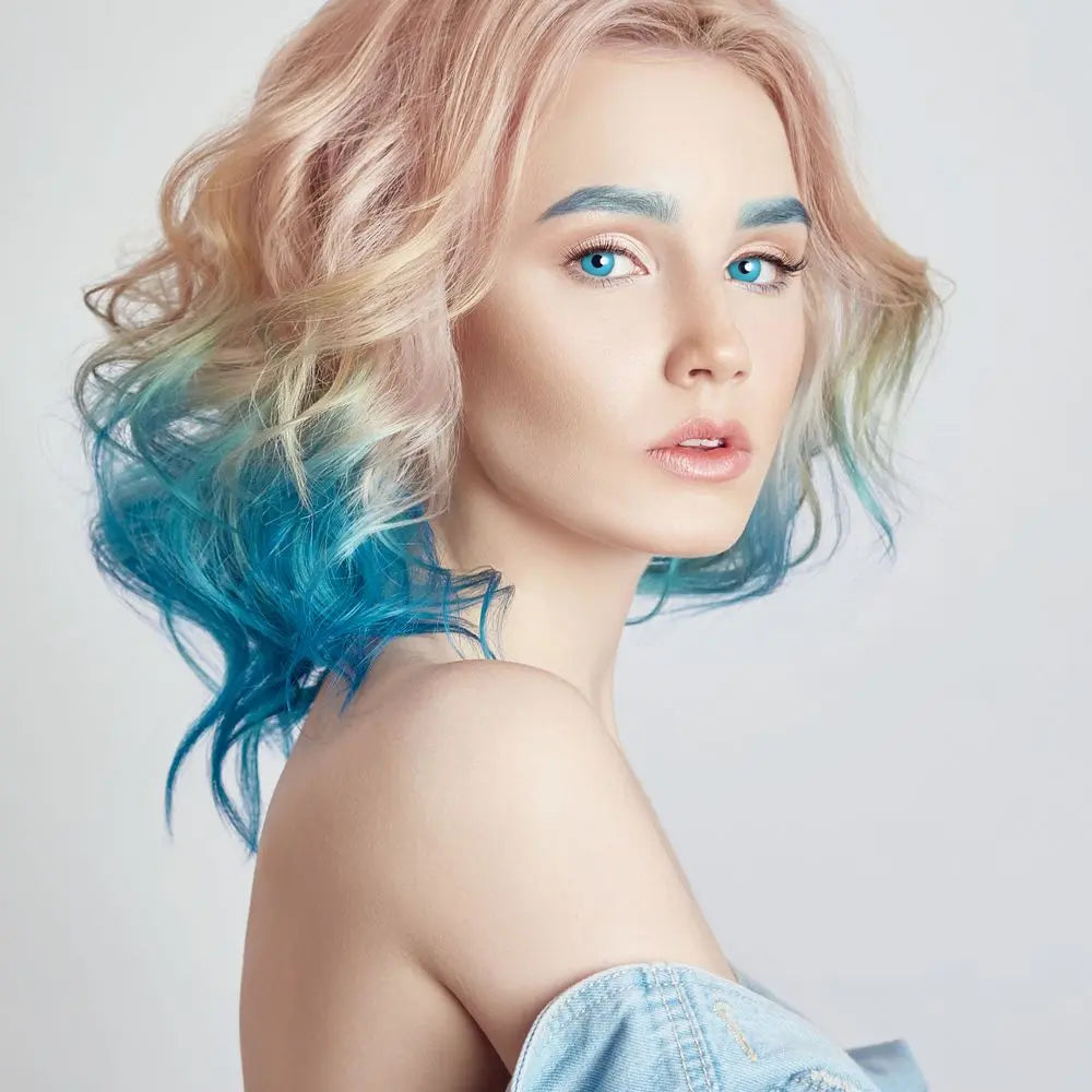 Lentilles Blue Galaxy (Galaxie Bleue) - Bleu - 1 jour