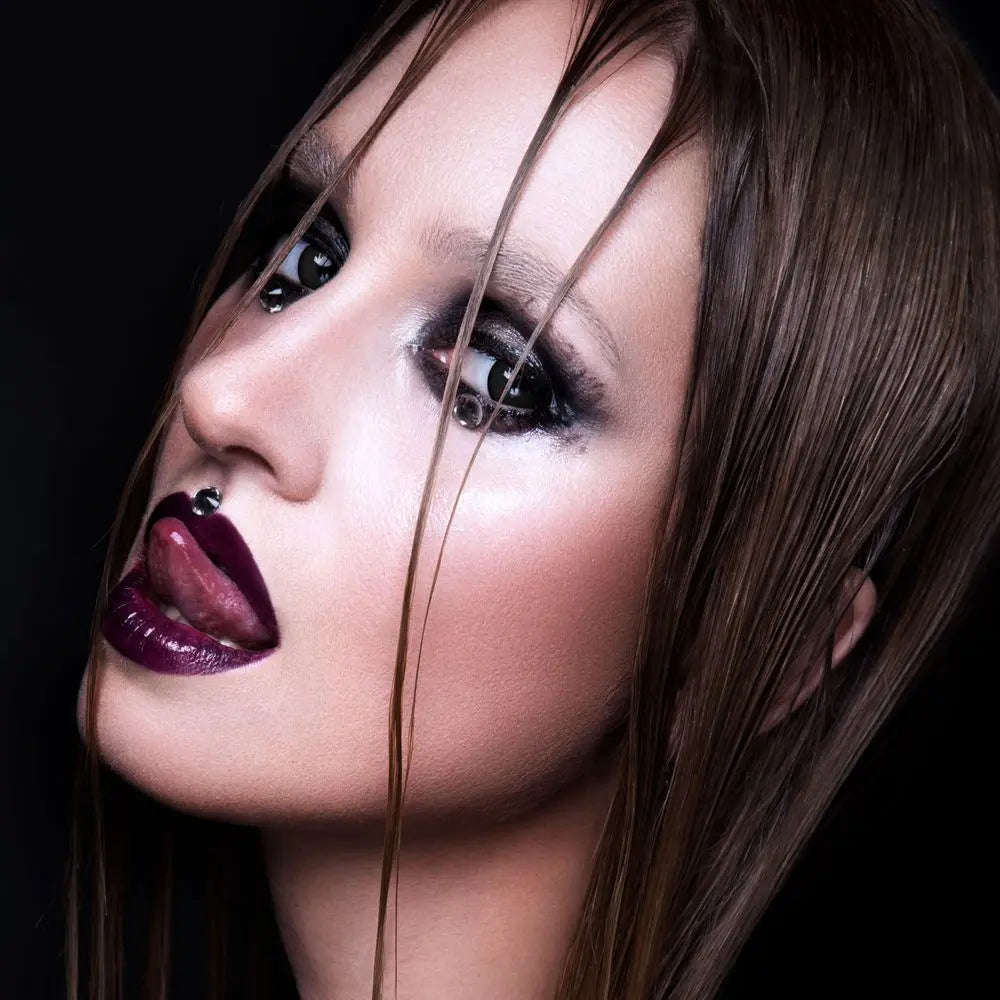 Lentilles Dark Desire (Désir Obscur) - Noir - 1 jour