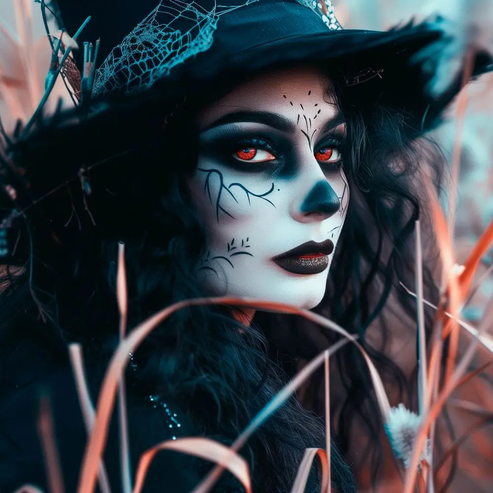 Lentilles Blood Veins (Veines Sanglantes) - Rouge et blanc - 1 jour