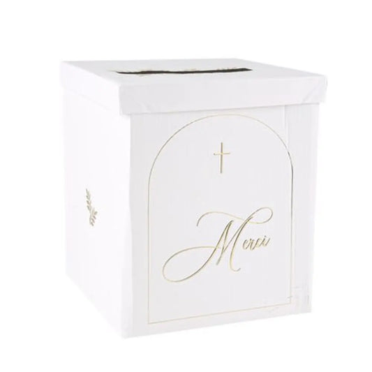Urne "Merci" - 21 x 21 x 25 cm