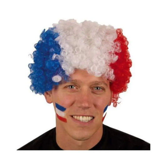 Perruque Tricolore France