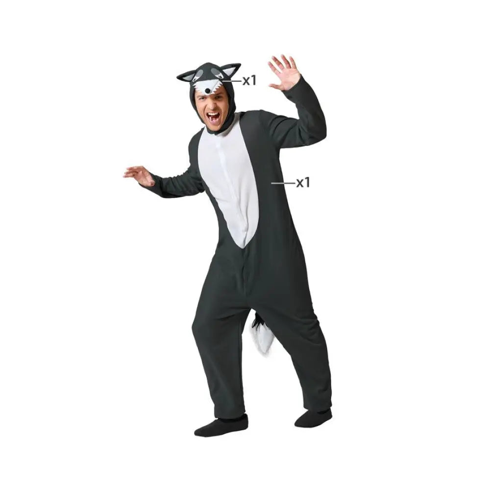 Costume Homme Loup - M/L