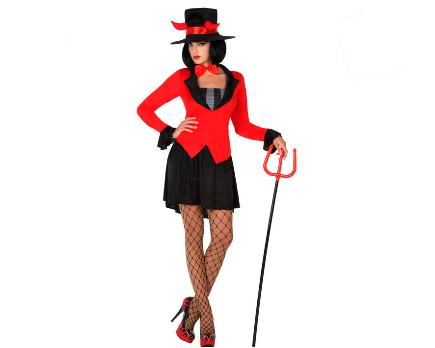 costume devil haut de forme XL