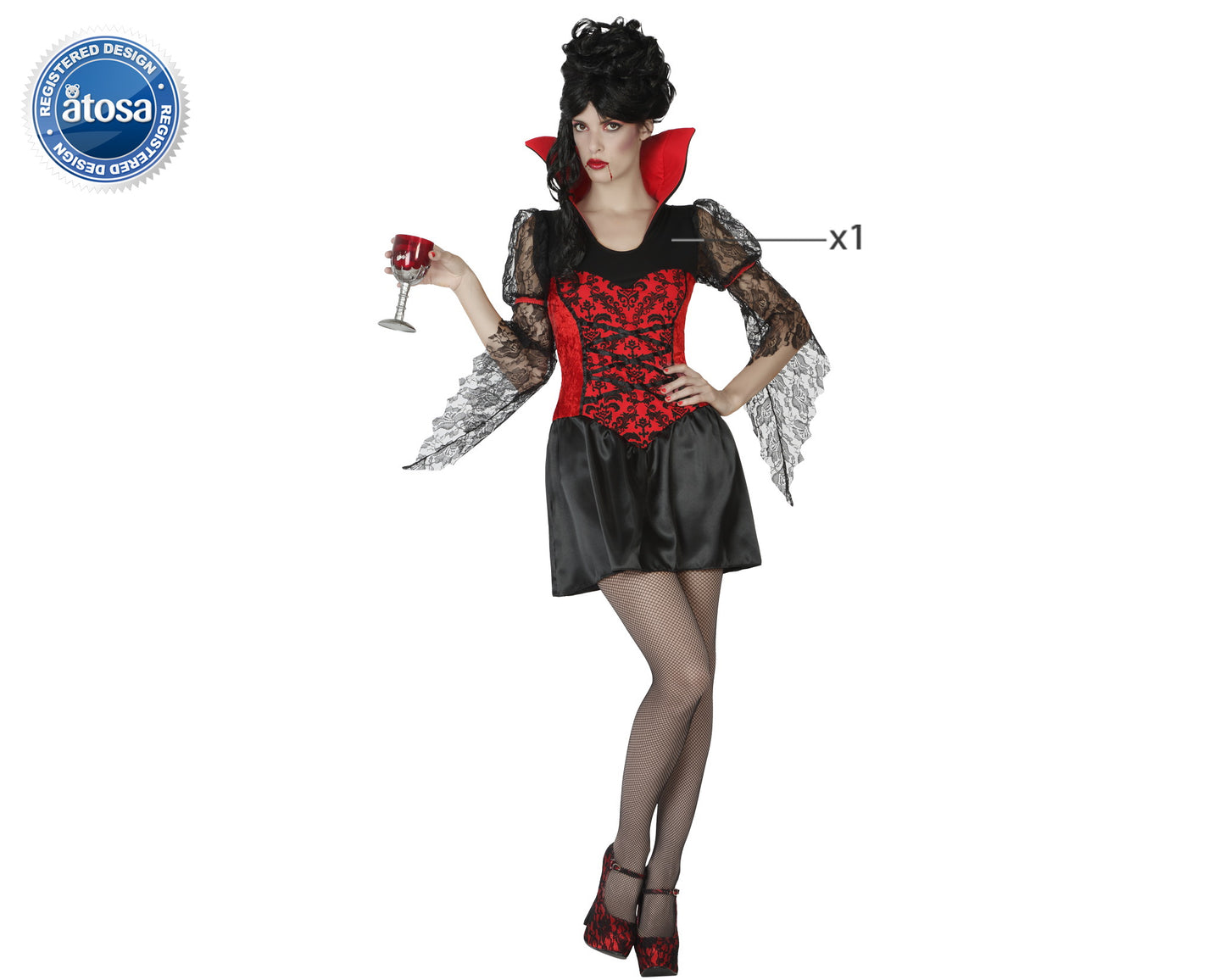 costume vampire XS/S